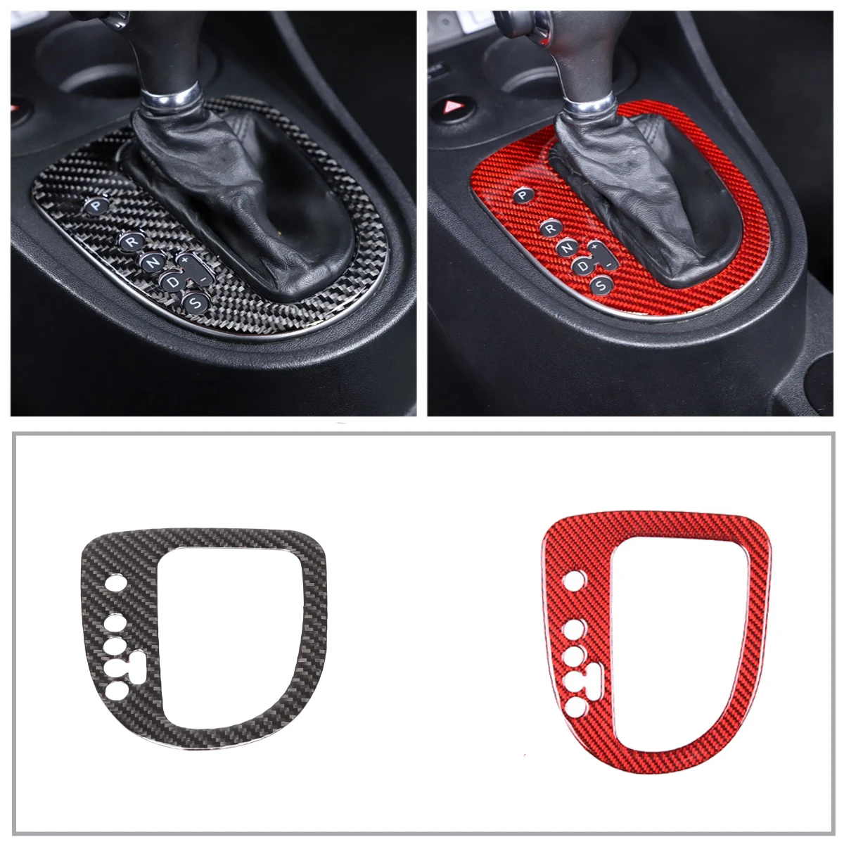 

For Seat leon 2008-2012 soft carbon fiber car styling car center control gearbox cover sticker interior protection accessories