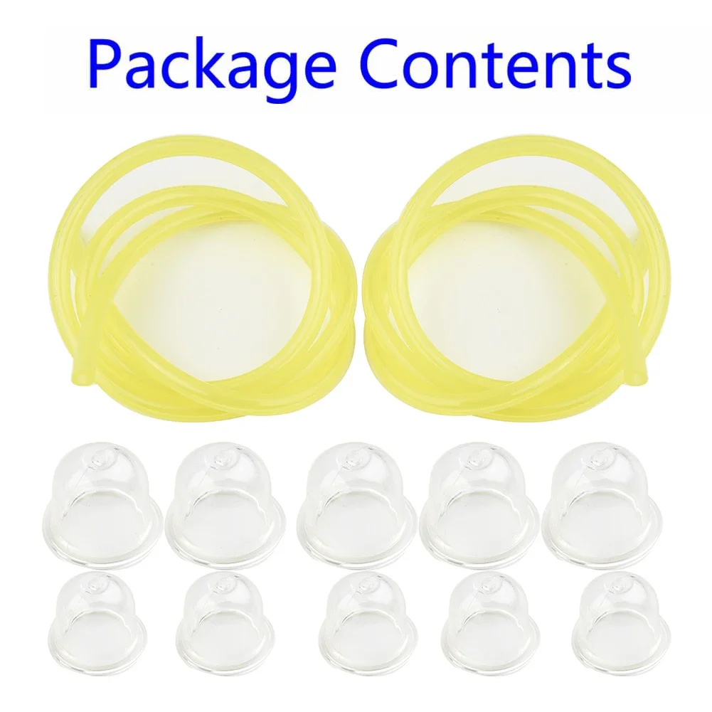 12pcs 19mm Small Primer Bulbs 23mm Large Primer Bulb Fuel Line For Victa For Echo For Homelite For Stihl String Trimmer Parts