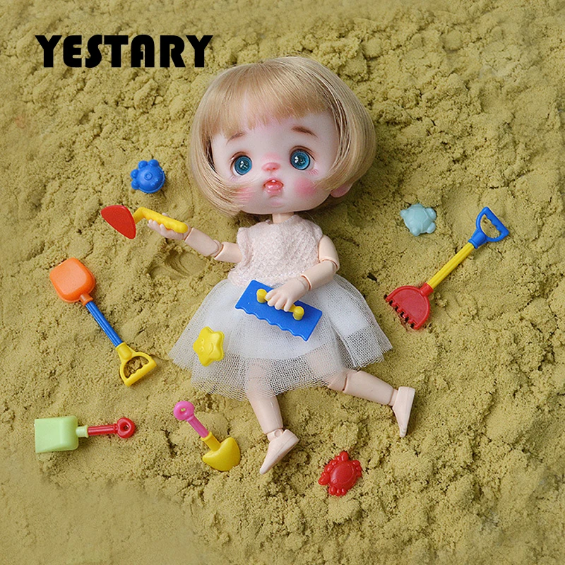 

YESTARY 1/12 Doll Houses Toy Sand Dredging Tools For Obitsu 11 Bjd Doll Accessories Beach Toys Mini Dredging Tools For Bjd Dolls