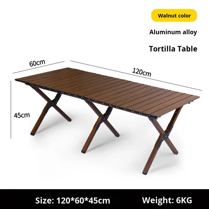 Foldable Portable Aluminum Outdoor Table for Camping Barbecue Picnic & Street Stalls