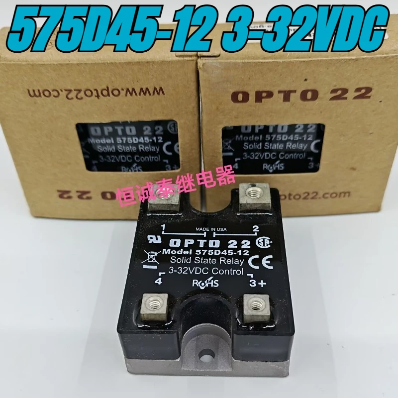 

（Brand New）1pcs/lot 100% original genuine relay:Opto22 575D45-12 3-32VDC solid state relay