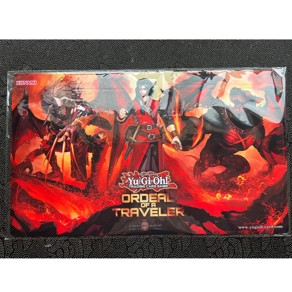 Yugioh Playmat The Traveler and the Burning Abyss TCG CCG OCG Trading Card Game Mat Yu-Gi-Oh Mats-D0212