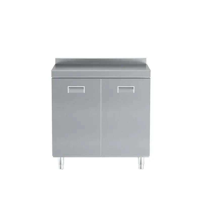 Integrated storage cupboard household small apartment 304 overall all stainless steel kitchen cabinet simple stove