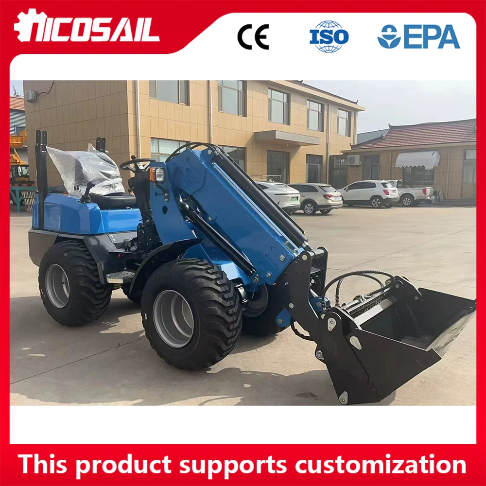 

KZL918 Telescopic Wheel Loader 4430mm Length Compact Design CE EU Compliance