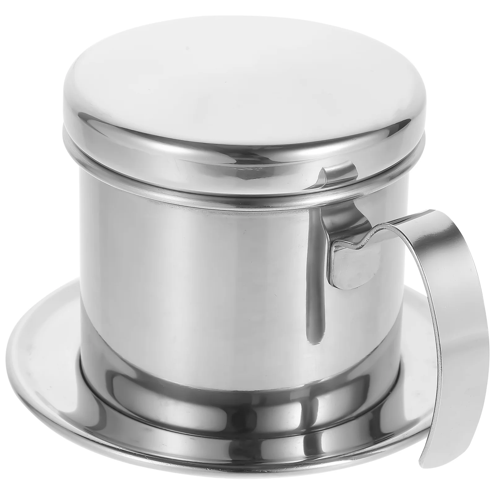 

1Pcs Coffee Pot Stainless Steel Filter Pot Multi Function Tea Infusion Heat Resistant Strainer for Home Kitchen