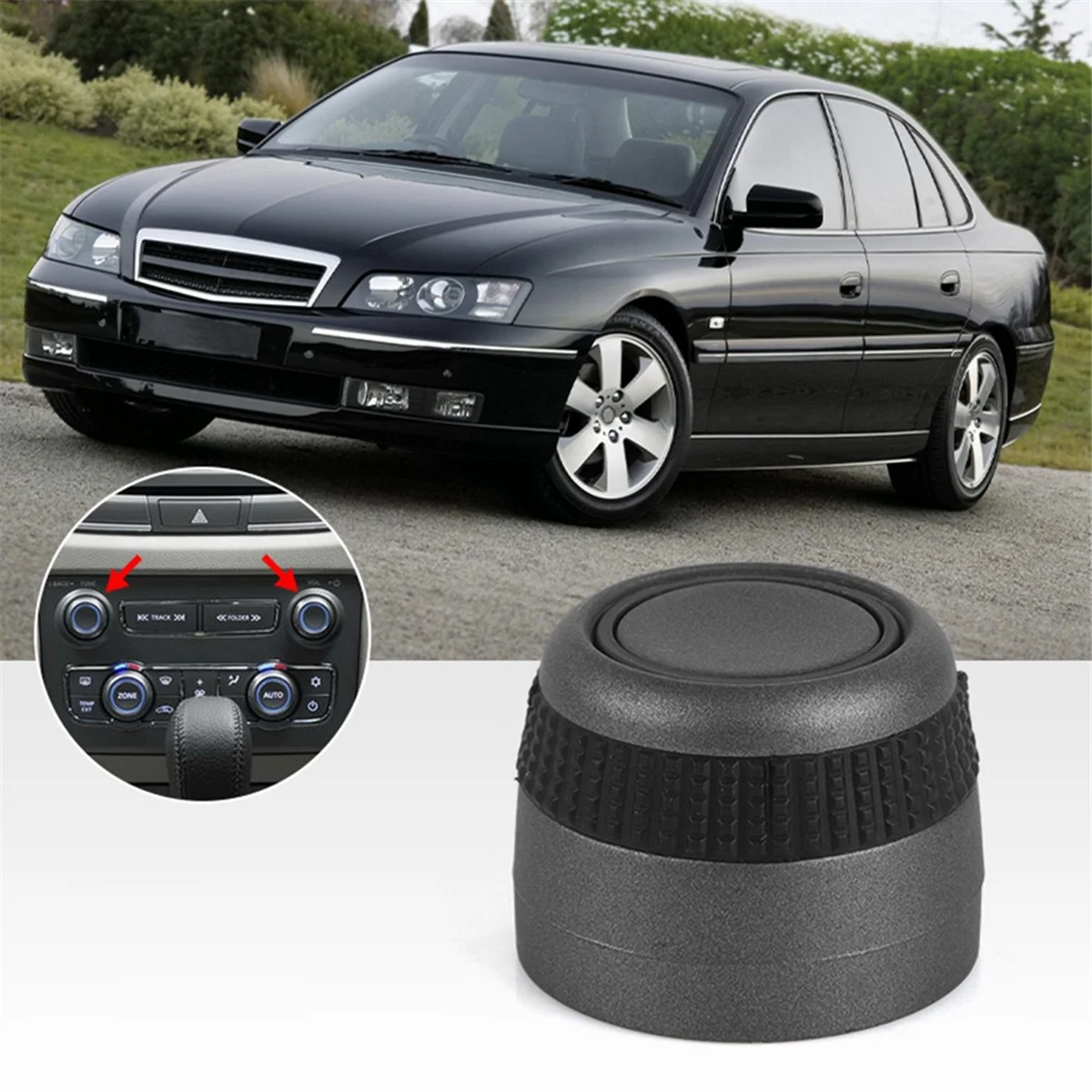 Car Radio Volume Knob for Holden for Caprice for Commodore 2011-13 92292578 Volume Control Knob