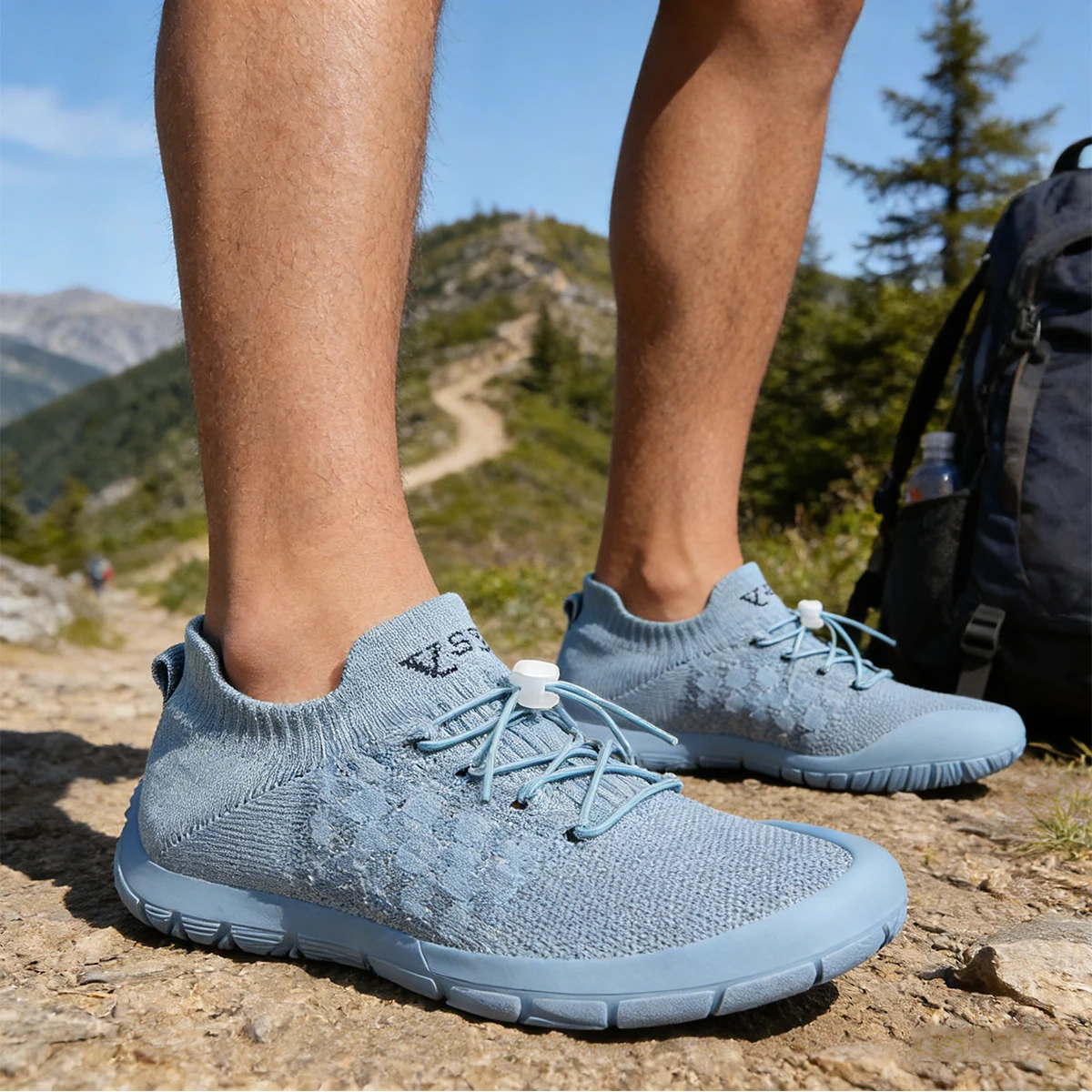 2026 New Men Barefoot Shoes Casual Lightweight Soft Sole Wide Toe Barefoot Sneakers Outdoor Jogging Driving Comfortable Shoes - view 2