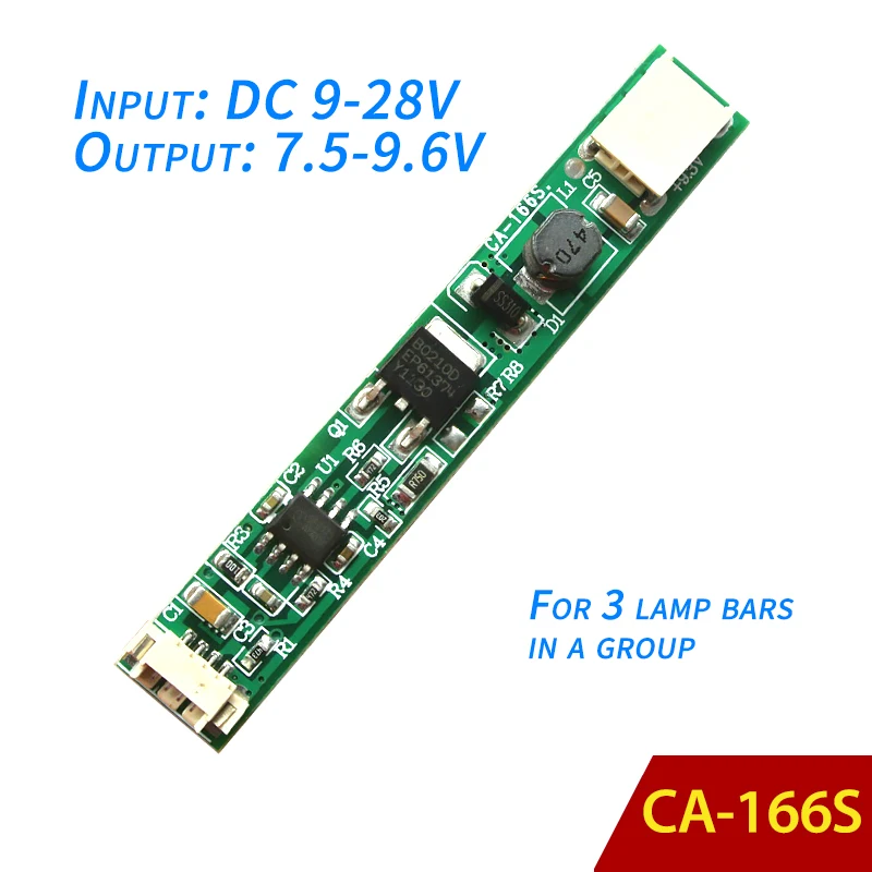 DC 9-28V Notebook LED backlight constant current board voltage strip driver constant current source dimmable ADJ 9.6V output