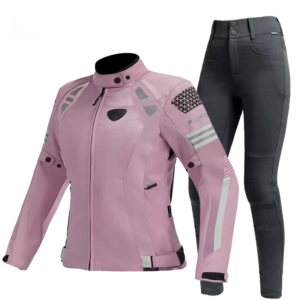 Riding Motocross Enduro Racing Jacket Moto Jacket Windproof Coldproof Motorbike Clothing Women Motorcycle Jacket Suit