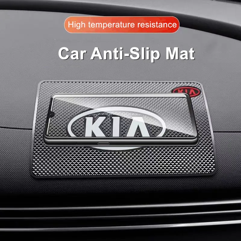 Car Anti-Slip Mat Dashboard Sticky Pad Non-slip Mat Holder For KIA Sportage Rio Ceed Picanto K5 K9 Sorento Accessories