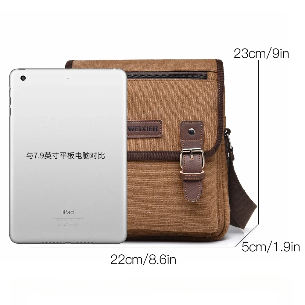 New Men\'s bag high-quality canvas shoulder bag designer luxury bag fashion handbag messenger bags essential for travel