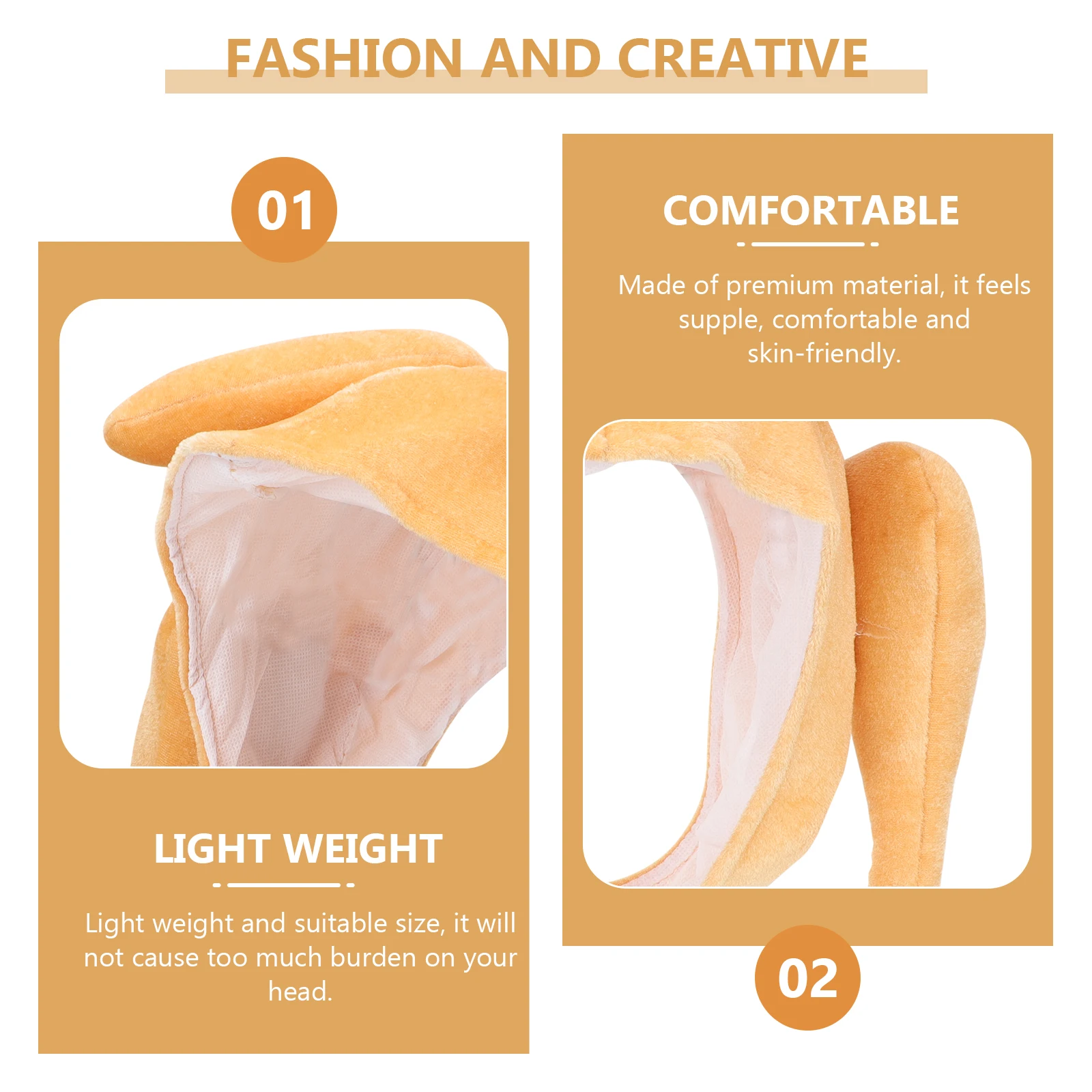 

Lovely Turkey Comfortable Skin-Friendly Party Cosplay Carnival Hat Drumstick Design Decorative Hat Festival Photo Props Costume