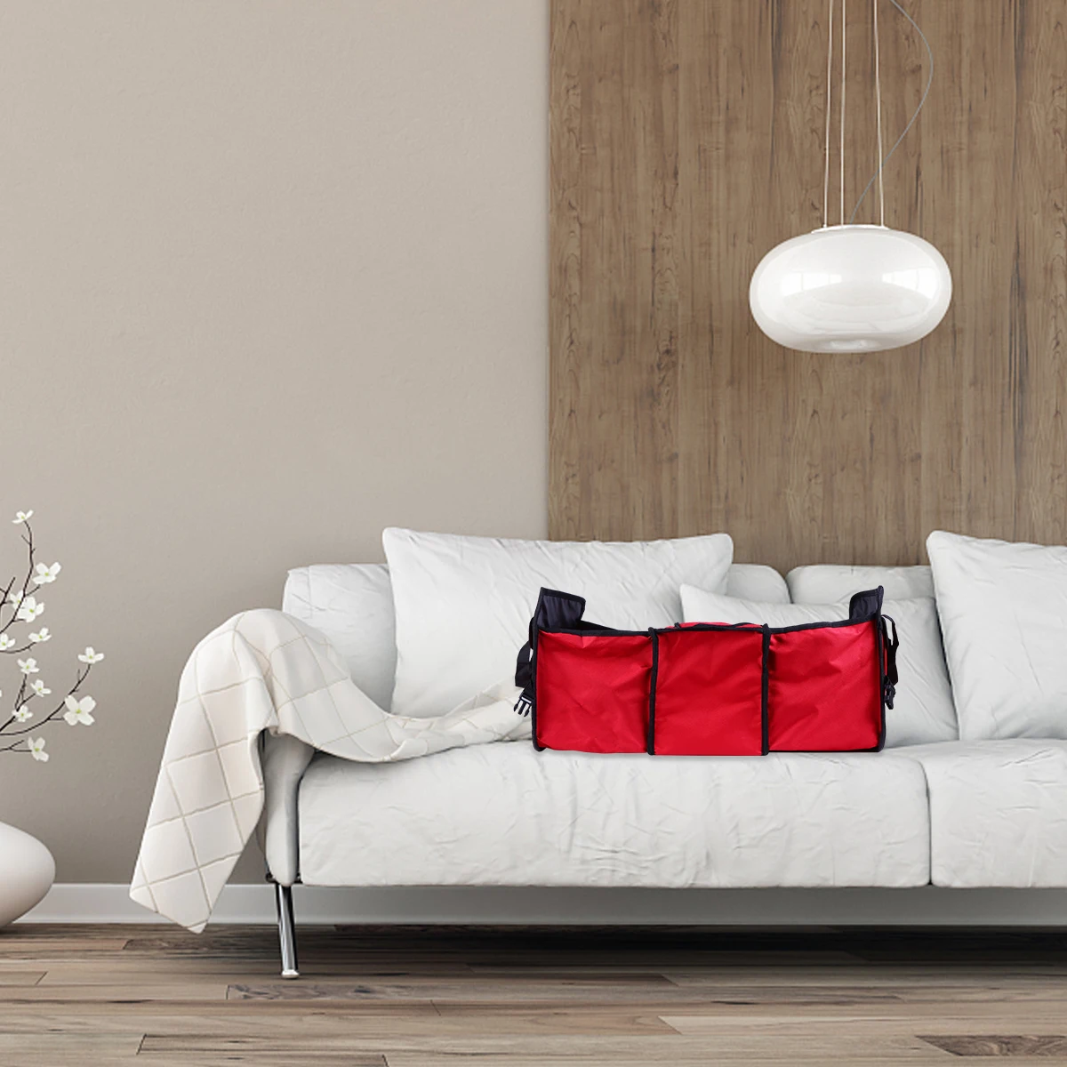 

Premium Collapsible Storage Box For Car Van Trunk Waterproof Foldable Container Heavy Duty Oxford Cloth Insulation Bag Portable