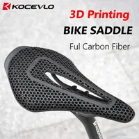 KOCEVLO R0 3D Printed Bike Saddle Carbon Fiber Hollow Comfortable Breathable MTB Mountain Road Bicycle Cycling Saddles