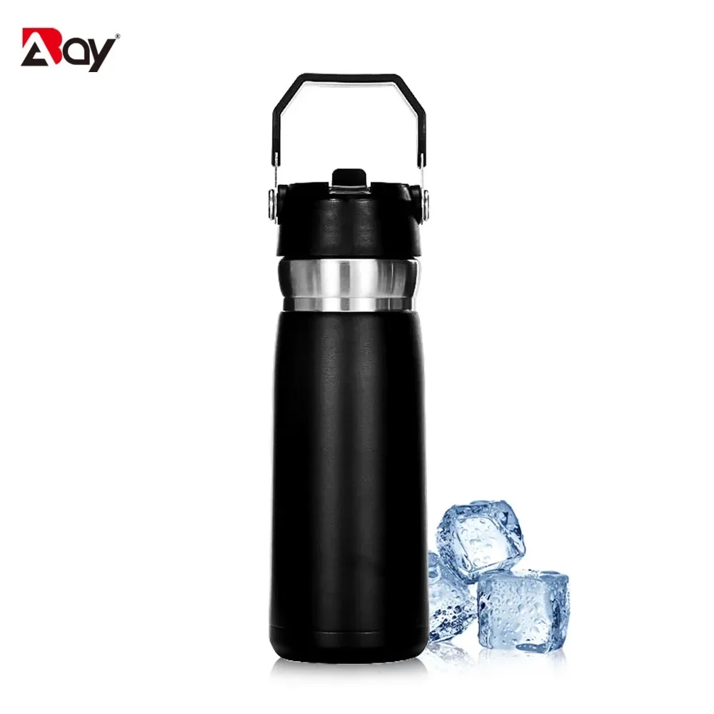 

Thermos Water Bottle Stainless Steel Cup Thermal Coffee Mug with Lid To Carry Leakproof Vacuum Flask Double Wall Tumbler Drinks