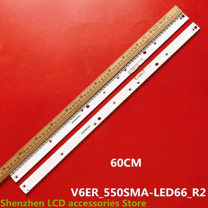 FOR Samsung UN55MU7000FXZAFA01 UN55MU7000FXZC UN55MU700DFXZA 60CM  66LED 100%NEW LED backlight strip