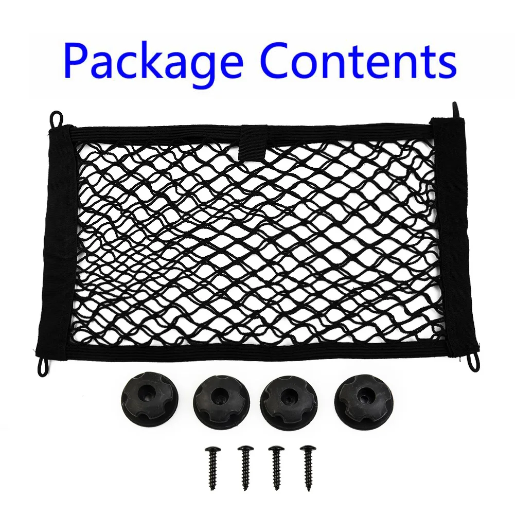 

For RV Accessories Truck Houseboat Storage Extra Large Elastic Storage Net For Cargo Van Motorhome Mobile Home Caravan Boat