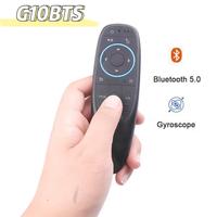 G10S Backlit Voice Air Mouse Bluetooth-Compatible Wireless Remote Control Six-Axis Gyroscope Air Remote Control For Android TV