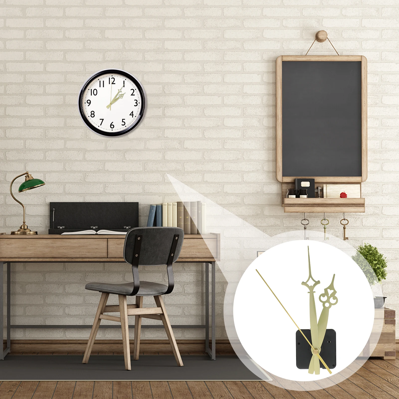 

Clock Movement Swinging Mechanism Operated Clocks Parts Wall Mechanisms Powered Plastic Motor Work