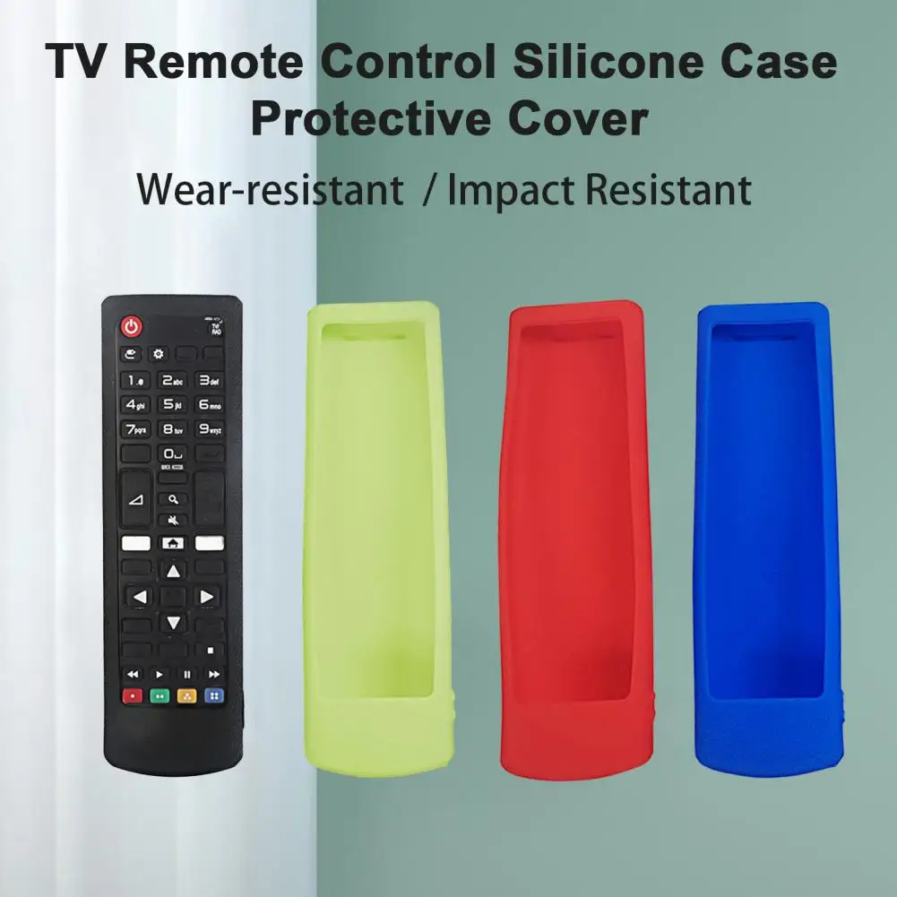 

Remote Control Cover Convenient Waterproof Non-Slip Full Coverage TV Remote Control Protective Case