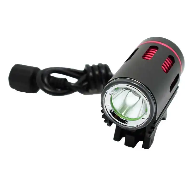 WasaFire 2000lm XM-L2 LED Bike Light Bicycle Front Lights MTB Headlight Night Cycling Head Lamp + 18650 Battery Pack+Charger