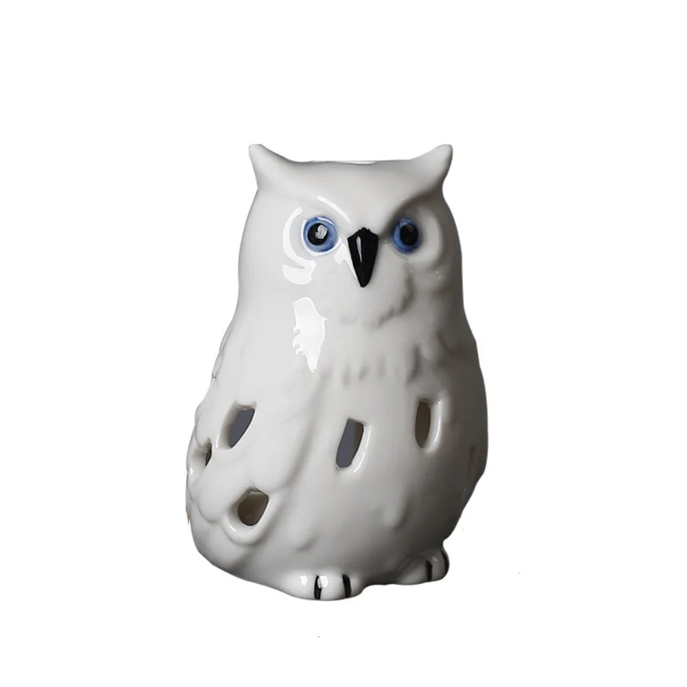 

Tabletop Ornament Ceramic Aroma Furnace Creative Cute Incense Burner Vivid Simulated Miniature Figurine Sculpture Cabinet