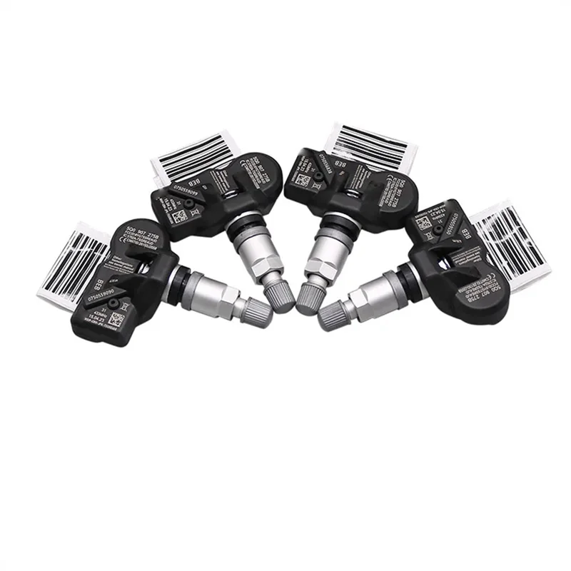 TPMS Sensor Accessories 5Q0907273B + 5Q0907275B Tire Pressure Monitoring System Kit For MQB Touareg Tyre Air Monitor