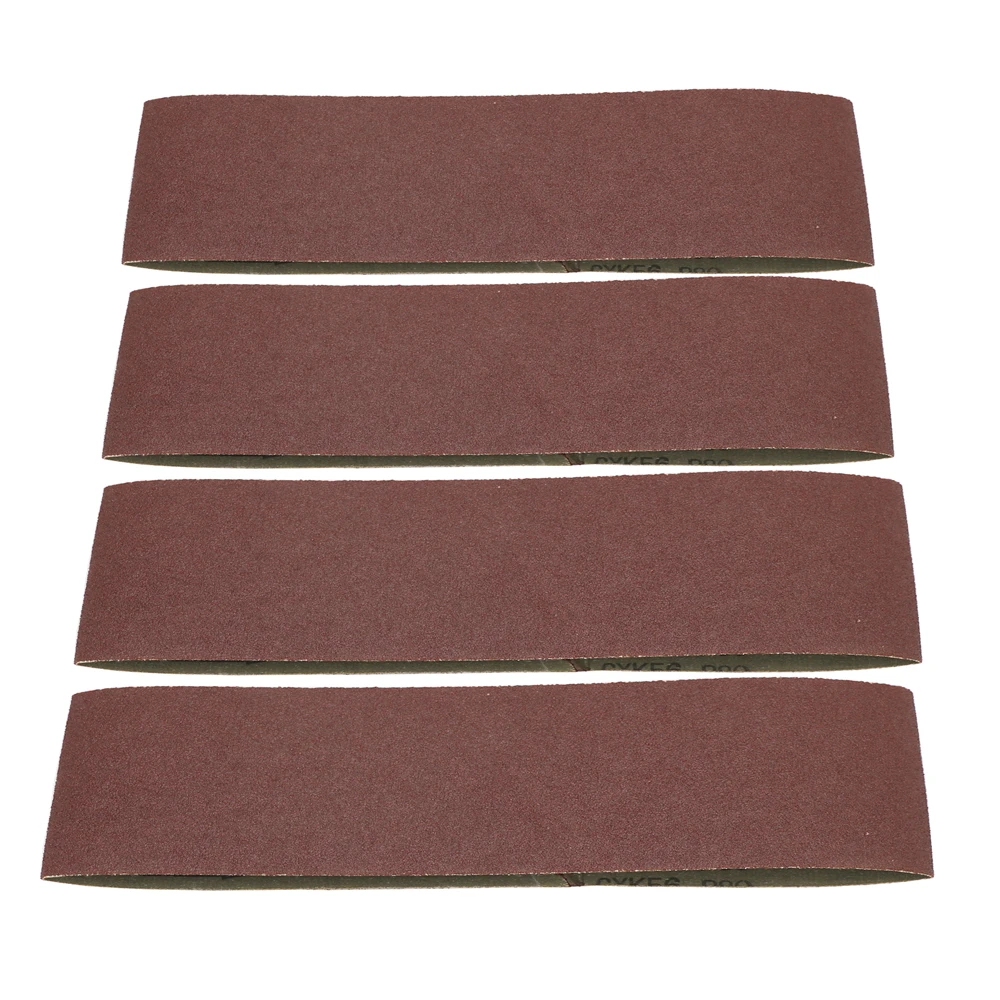 10PCS 50X686MM Sanding Belts 40-800 Grit Wood Soft Metal Polishing Sandpaper Abrasive Bands For Belt Sander Abrasive Tool