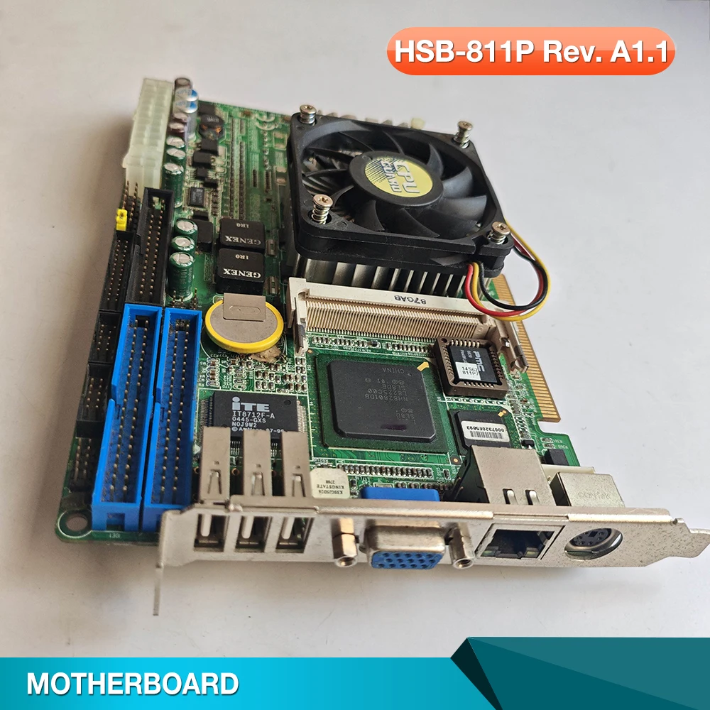 

Half length Card Industrial Control Motherboard HSB-811P Rev. A1.1