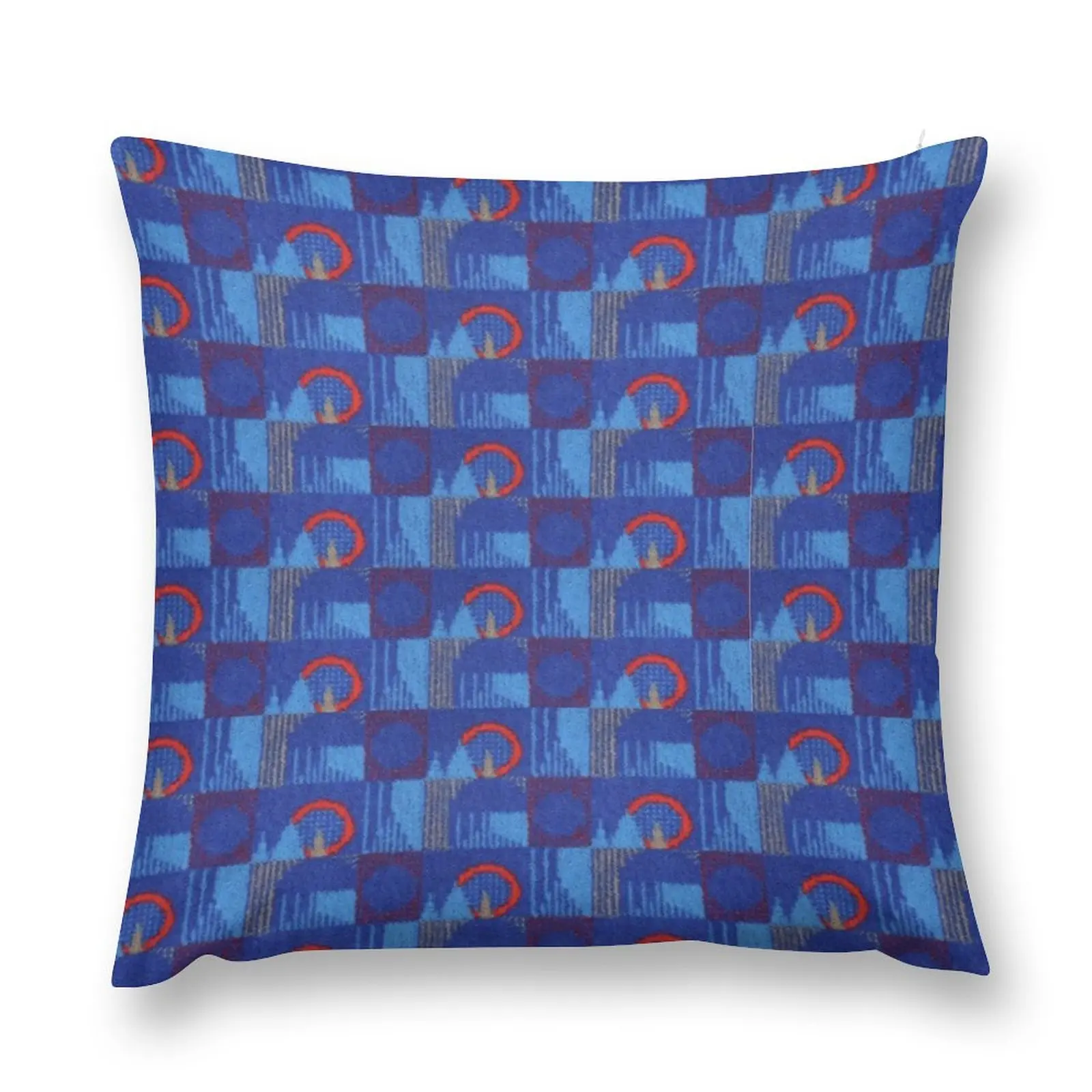 

Central, Victoria, Jubilee and Northern Line - LONDON UNDERGROUND seat cover moquette Throw Pillow Pillow Decor