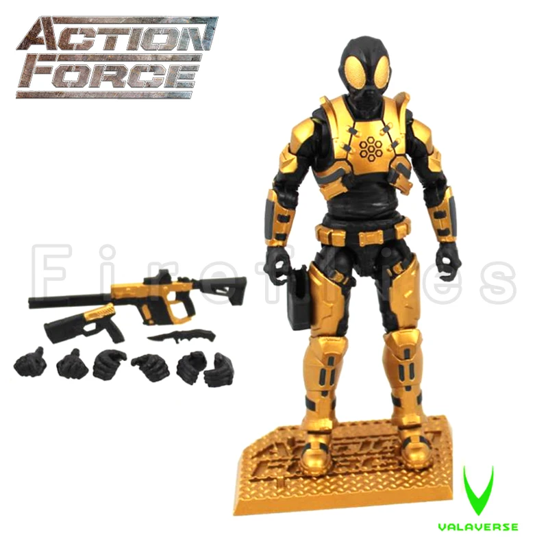 6 pollici VALAVERSE Action Figure Action Force Swarm Sentry Anime Collection modello di film per regalo