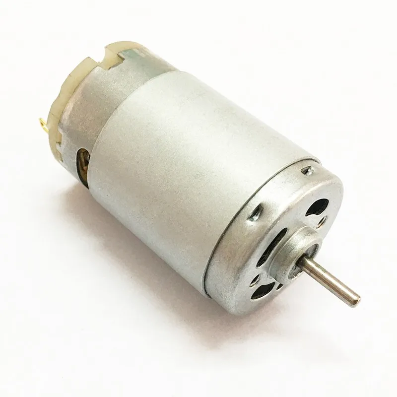 RS395 Mini DC Motor DC12V-24V Household Appliance Universal Motor Shaft Length 18mm