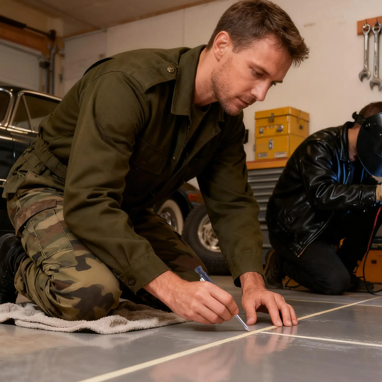 

Hole Marker 2.8mm Hole Marking Tools With 12 Refills Long Tip Marker For Adult Fabric Wood Construction Glass Metal Drawing