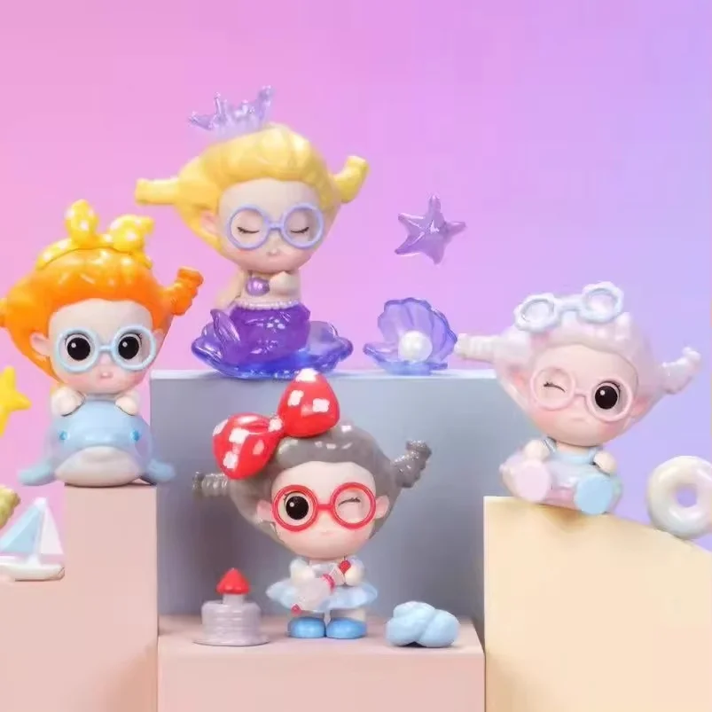 

Genuine New Suvi Summer Cool Mini Cute Blind Box Adorable Figurines Trendy Desktop Decoration Lovely Present Her Coll Gift
