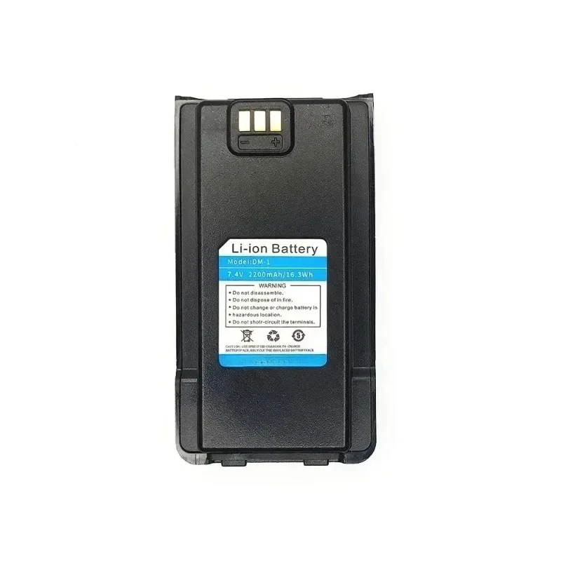 

New 7.4V 2200mAh 16.28Wh for Baofeng DM-1701 DM-1 Rechargeable Battery Pack Replacement Two Way Radios