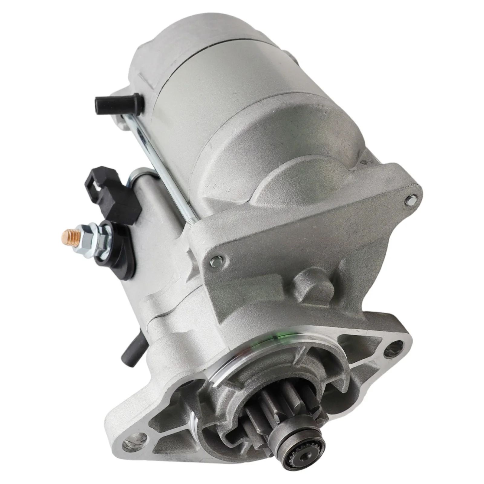 Motor de Arranque de 12 V y 1.2 KW 9T 113893 Compatible con Tractores Compactos Kubota L2250 L2500 L2550 L2650 L2800 L2900 L2950 L3010 L3130