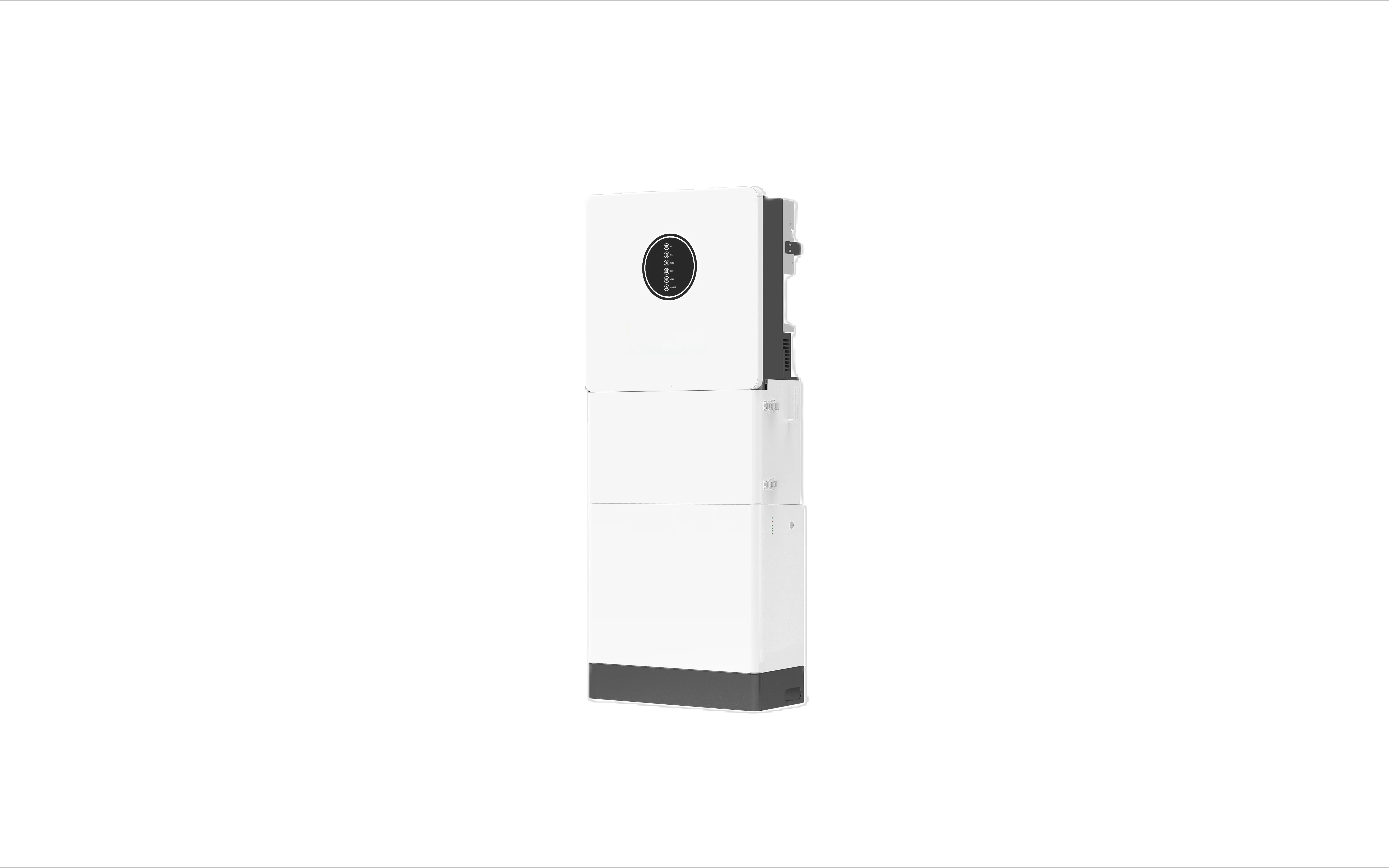 Complete Residential Hybrid Solar Energy Set with 3Kw 4Kw 5Kw 6Kw Inverter and Storage Battery