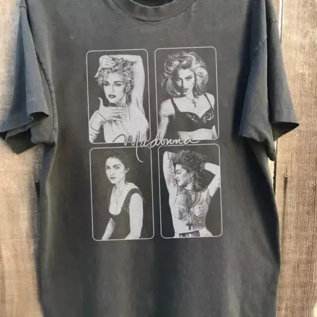 Madonna Queen Vintage 90s Tshirt, Madonna Tour 2024 Concert Unisex Tshirt