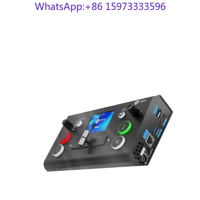 4‑Channel 4K  SDI Video Switcher Multi‑Camera Live Streaming Recording Chroma‑Key PTZ Control Equipment