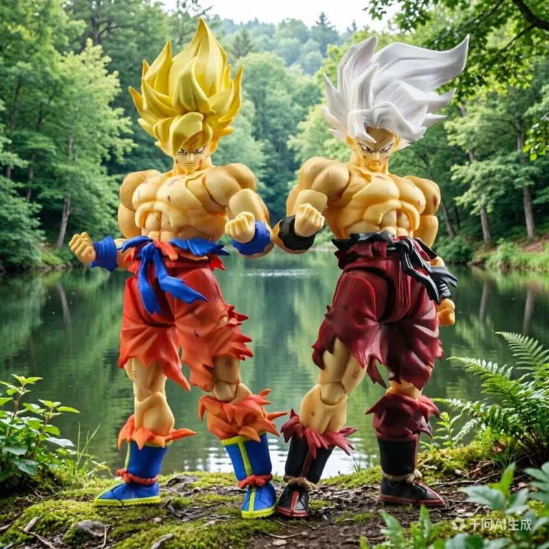 

В НАЛИЧИИ: Фигурка N&T Studio Dragon Ball Anime Action Figures SHF Super Saiyan Son Goku Battle Damaged 3.0 (только тело)