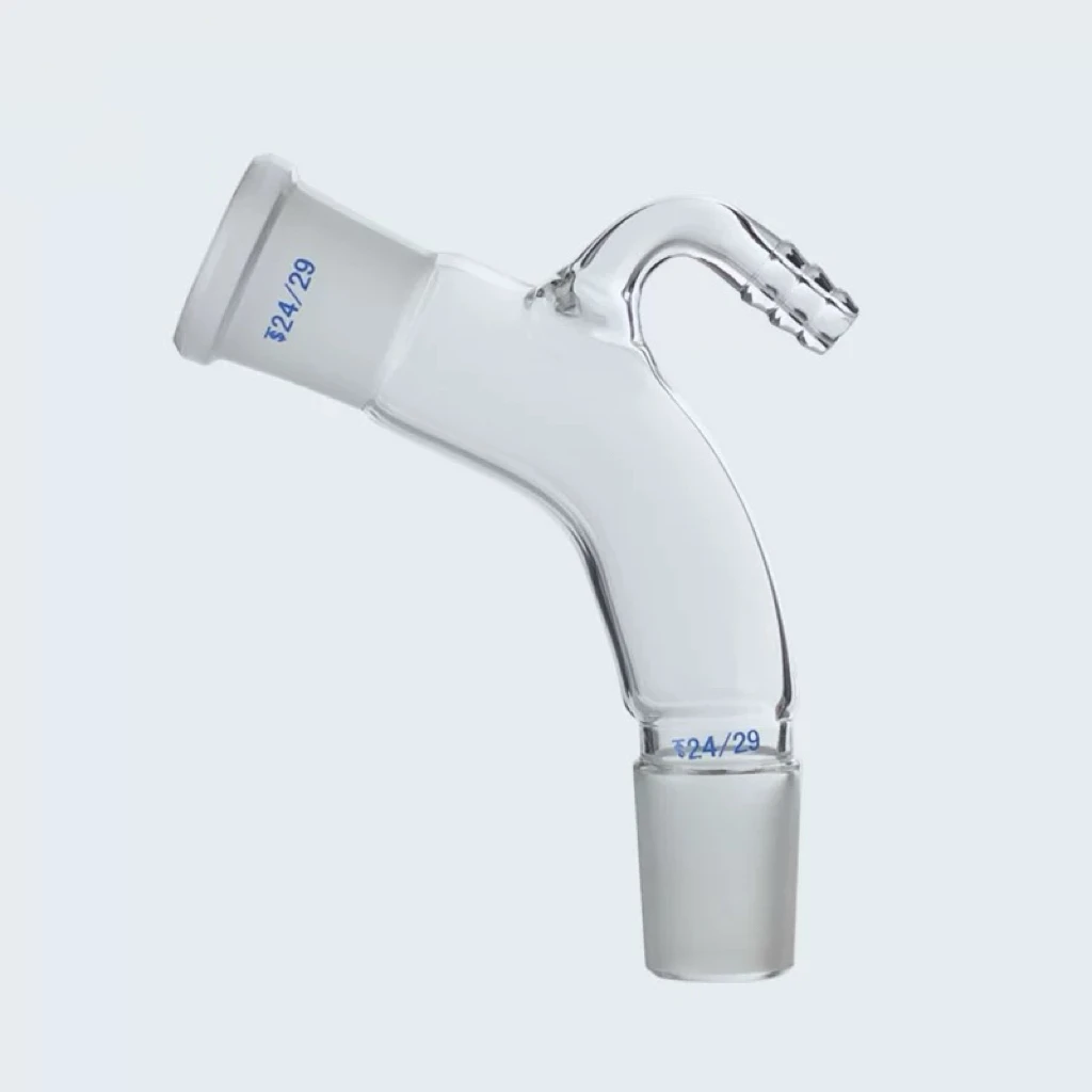 مشترك 14/23 19/26 24/29 29/32 مختبر الزجاج بيند ربط أنبوب 105 عازمة مع محول توصيل خرطوم