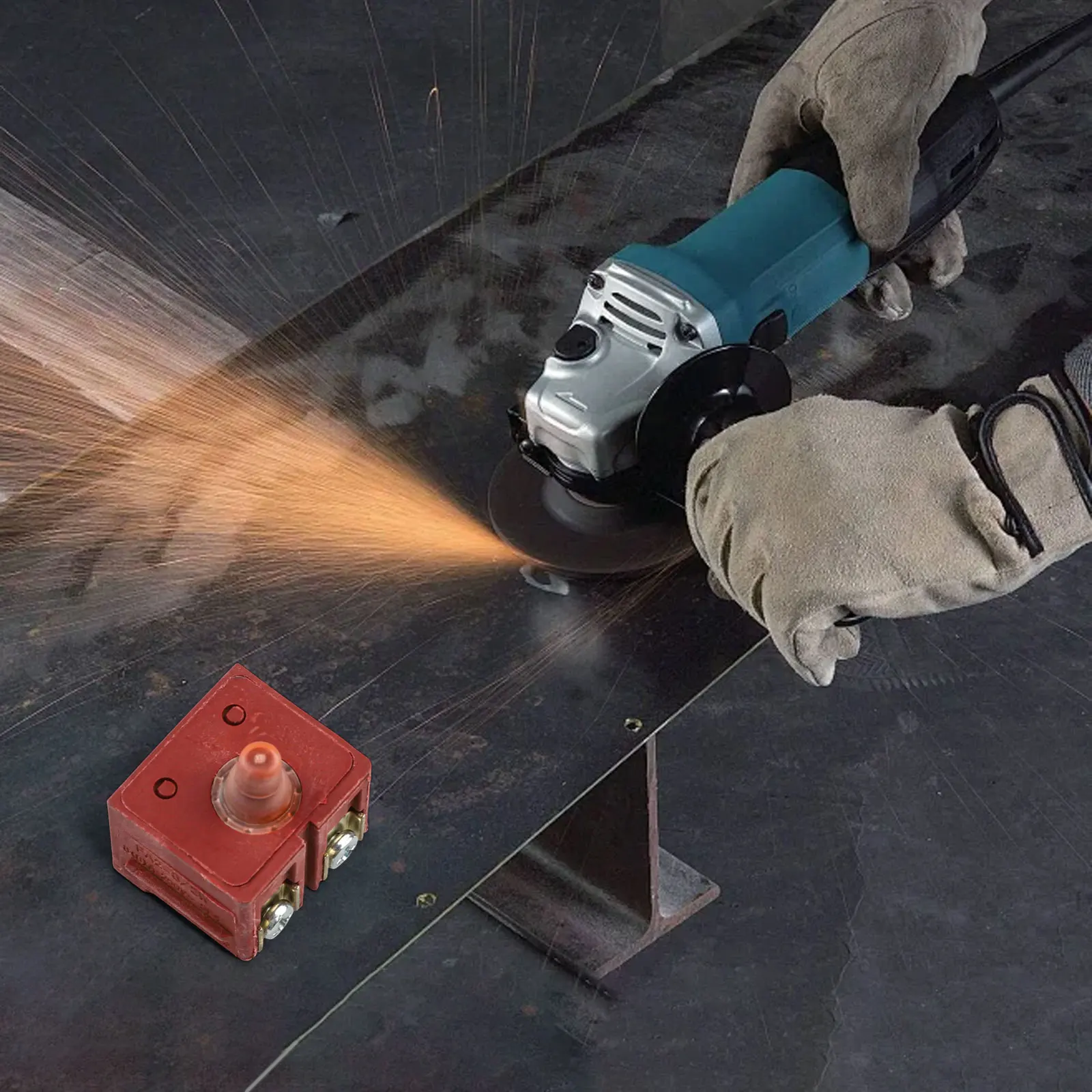 Per DW802 Smerigliatrice Interruttore Strumento Parte Per Smerigliatrice Interruttore Elettrico DW818 Tipo 5 1 pz Smerigliatrice Interruttore Modello Applicabile DCD735