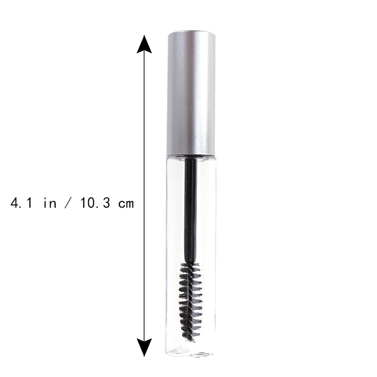 5pcs 10Ml Empty Mascara Tube Transparent Portable Travel Size For Diy Eyelash Cream Storage Container Eyelash Brush Tube Empty