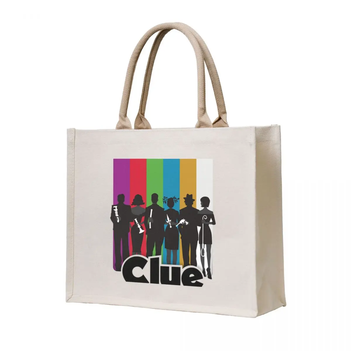 

clue film Tote Bag custom tote bag shopper bag women canvas bags woman 2025 shopping cart bags