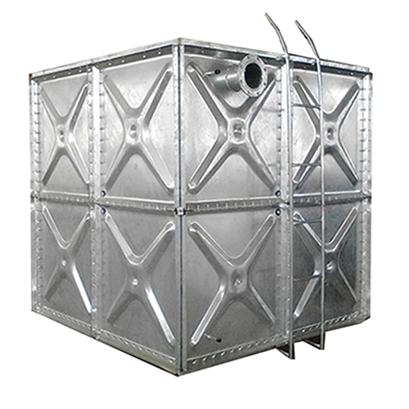 

Hospital food and beverage processing bolt fixed square stainless steel water tank 316L