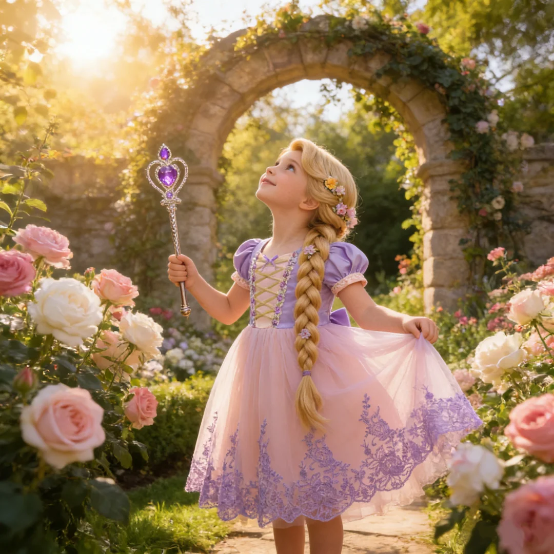  Girls Bow Mesh Ball Gown Baptism Birthday Prom Party Elegant Wedding Princess Dress Piano Host Performance Evening Costume ﻿