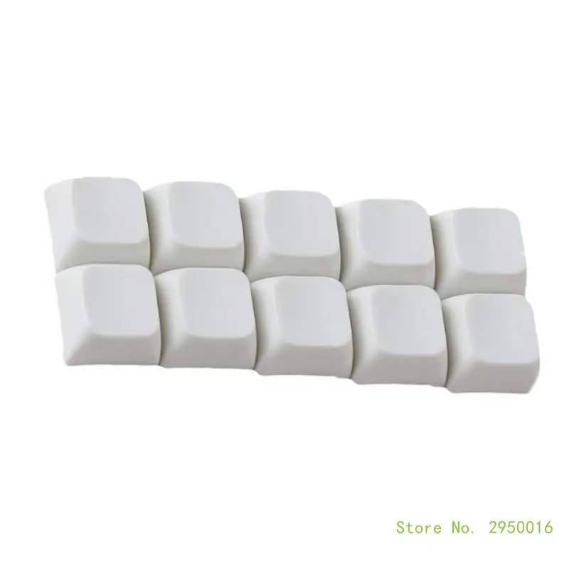 Ceramic Resin Keycaps Personality CherryProfile White Keycap for Gaming Mechanical Keyboard Keycap Replacement