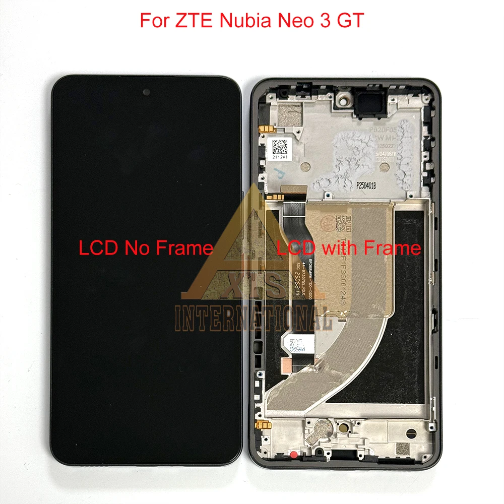 Original para zte nubia focus pro 5g/neo 5g/2 5g/3 gt tela lcd de