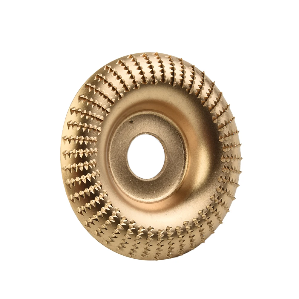 

1pc Grinding Wheel Wood Shaping Cutting Disc Carving Disc 4in 22mm For Polishing Angle Grinder Accessories Woodworking Tools