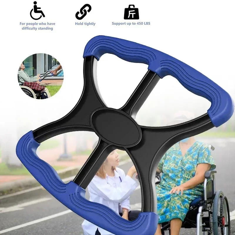 Sollevatore assistito in piedi antiscivolo strumento di aiuto-maniglie di aiuto per disabili anziani strumenti di massaggio portatile per il